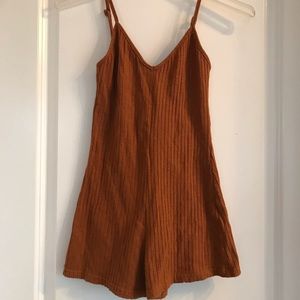 XS Rust Romper